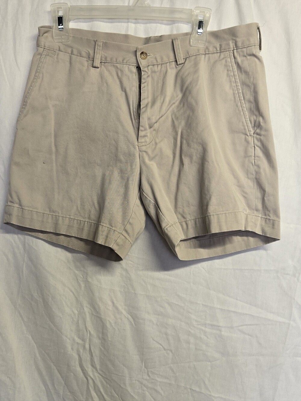 Classic Men’s Cotton Chino Shorts - Light Beige Ralph Lauren W32